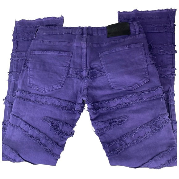 VALABASAS STACKED ZODIAC IN "VIOLA" NWT Sz 36 - Picture 4 of 11